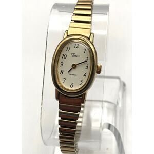 Timex Cavatina Slim Petite Womens Watch 18mm - New Battery - Expandable